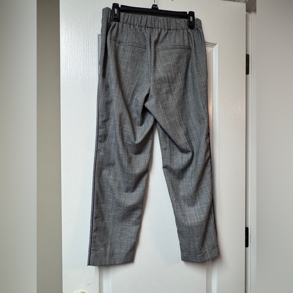 Old Navy Gray Patterned Pants with Cord Detail - Picture 6 of 8